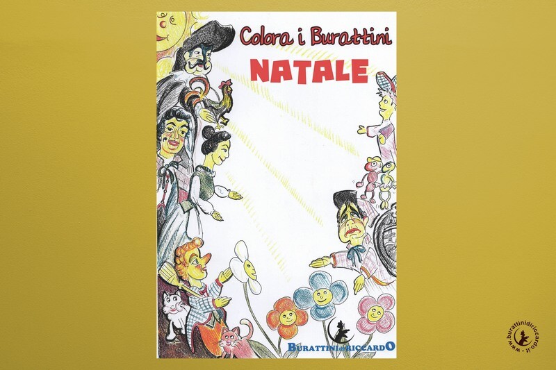 Colora i Burattini Natale