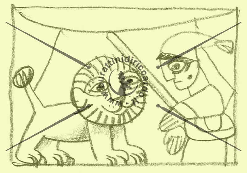 Fagiolino-Leone-Lo 'Lo Zodiaco dei burattini' Fagiolino-Leone-Lo 'Lo Zodiaco dei burattini'
