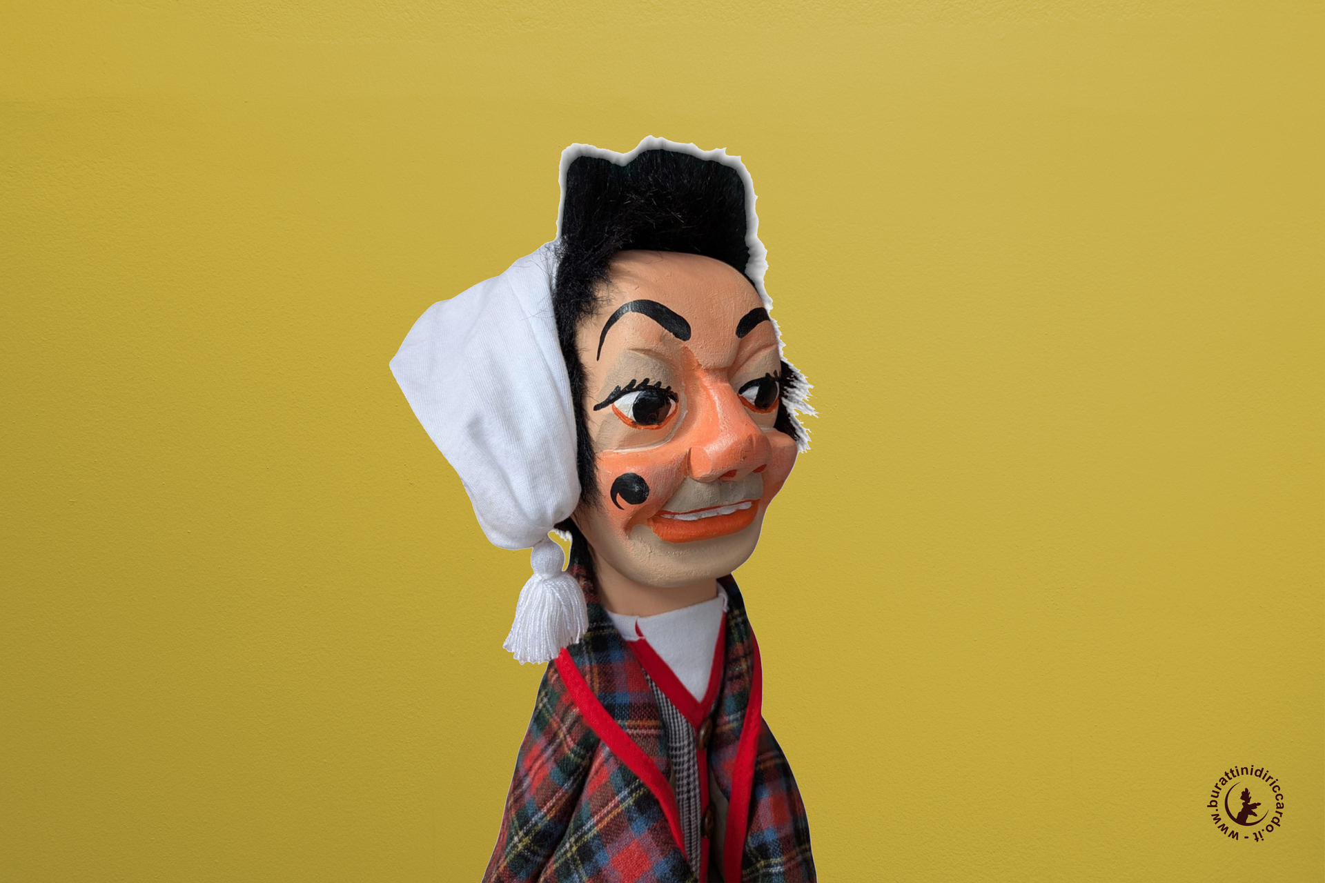 Fagiolino - burattino da collezione medio