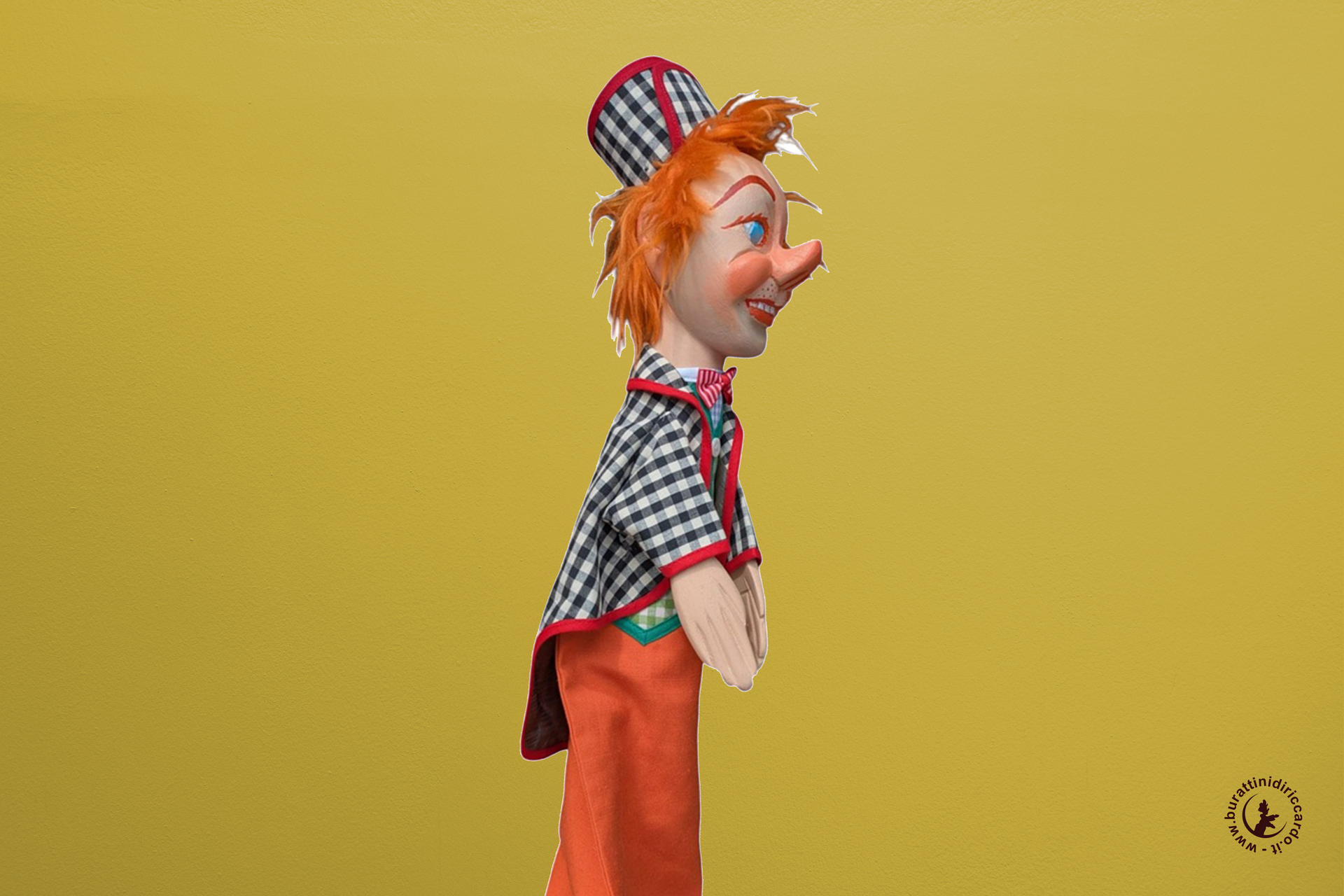 Sganapino - burattino da collezione medio