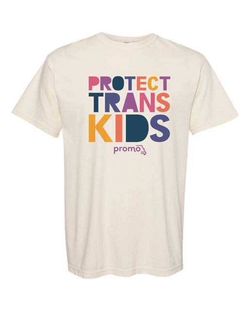 Protect Trans Kids – Comfort Colors® Ivory Tee
