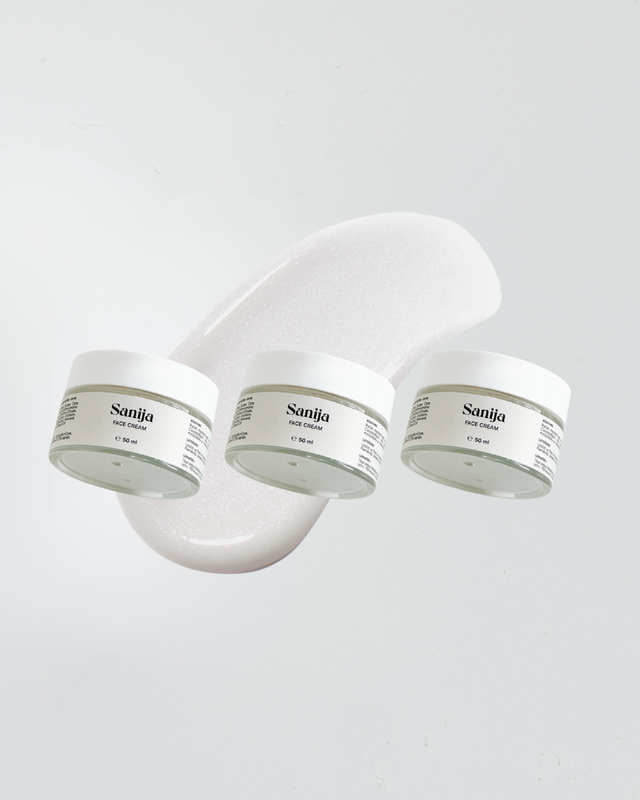 Set with 3 face creams