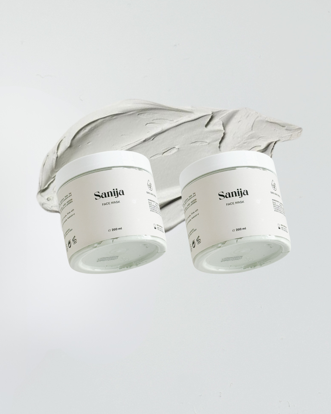 Set with 2 masks
