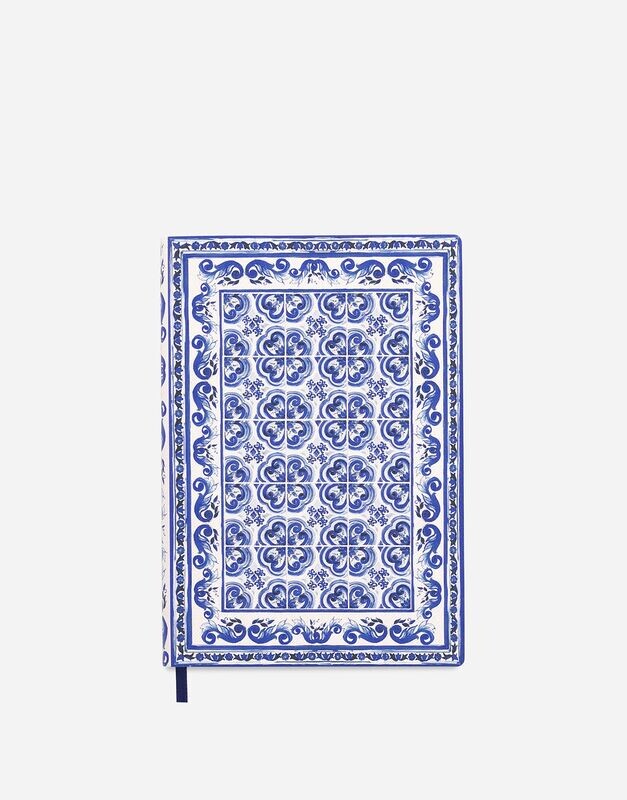 Carnet feuilles blanches en Toile moyen format