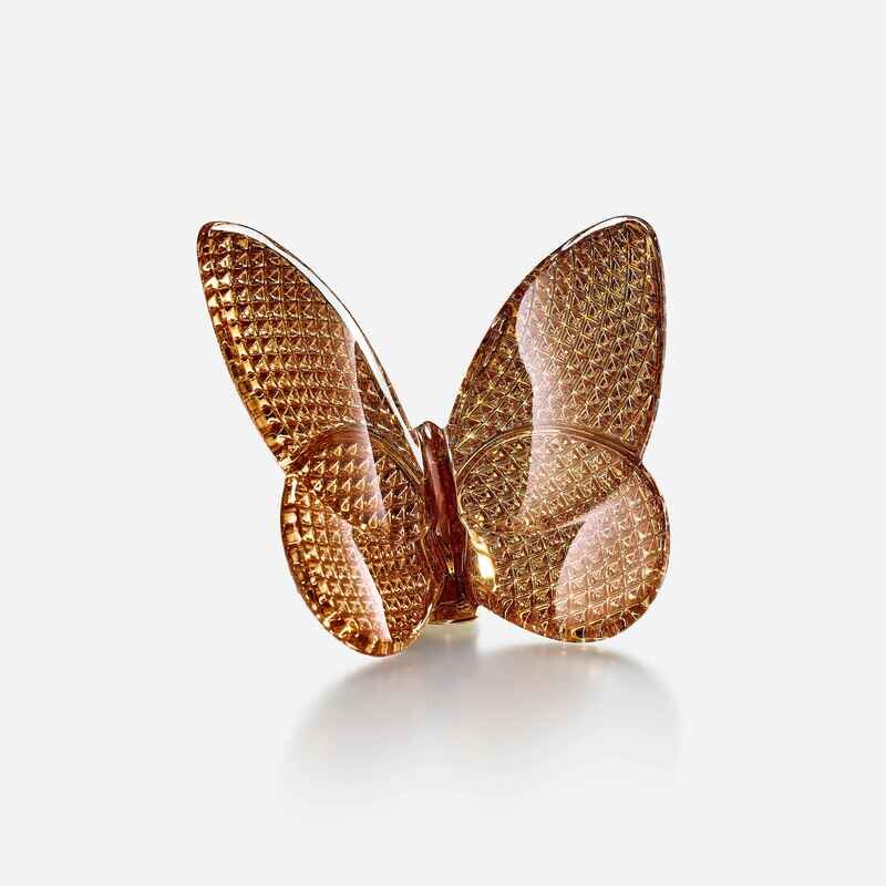 Lucky Gold Diamond Butterfly