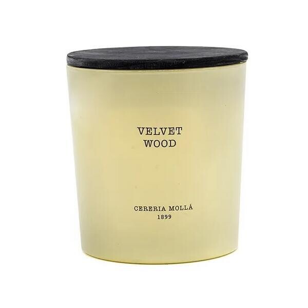 Bougie parfumée 600 gr, Fragrances: VELVET WOOD