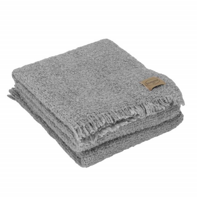 Plaid Ecuador, Couleurs: GRIS