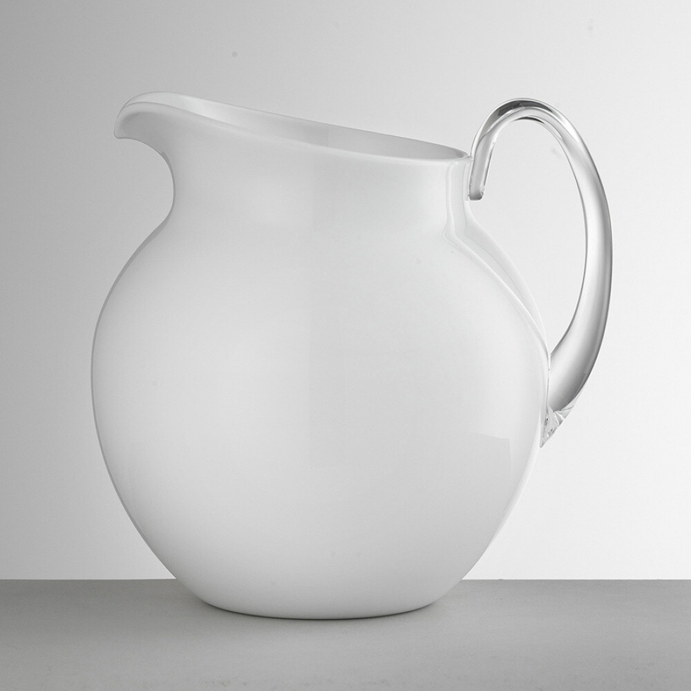 Carafe d'eau Plutone, Couleurs: Blanc