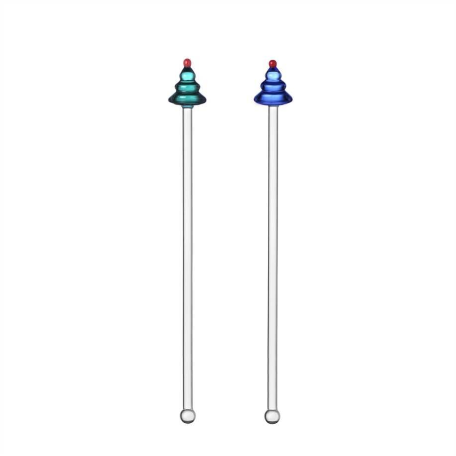 Set mixer Christmas Tree - White Bear and Wish Tree, Couleurs: Petrol Blue
