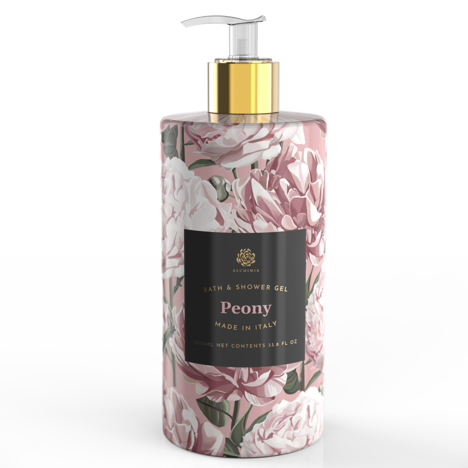 Gel douche Fleurs 1000ml, Parfums: Pivoine
