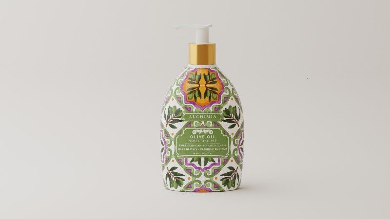 Savon liquide  Italian Fruits 500 ml, Fragrances: Huile d'Olive