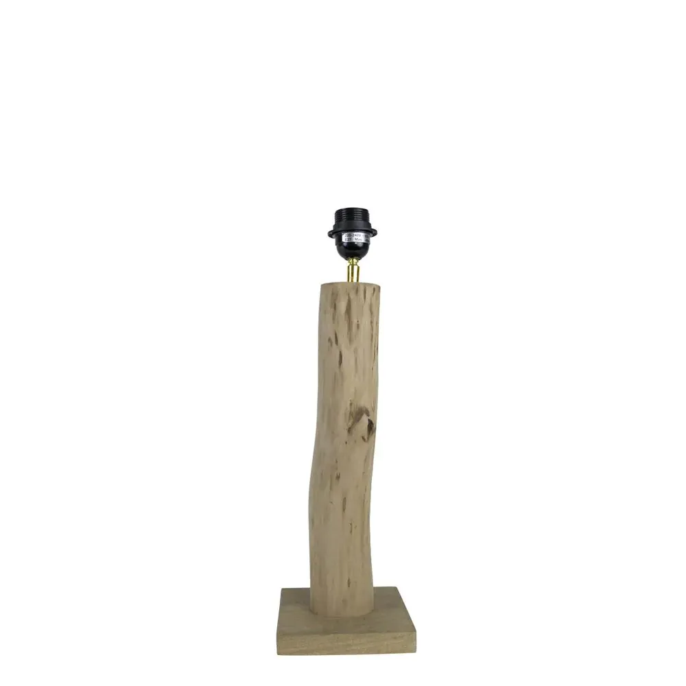 Pied de lampe eucalyptus