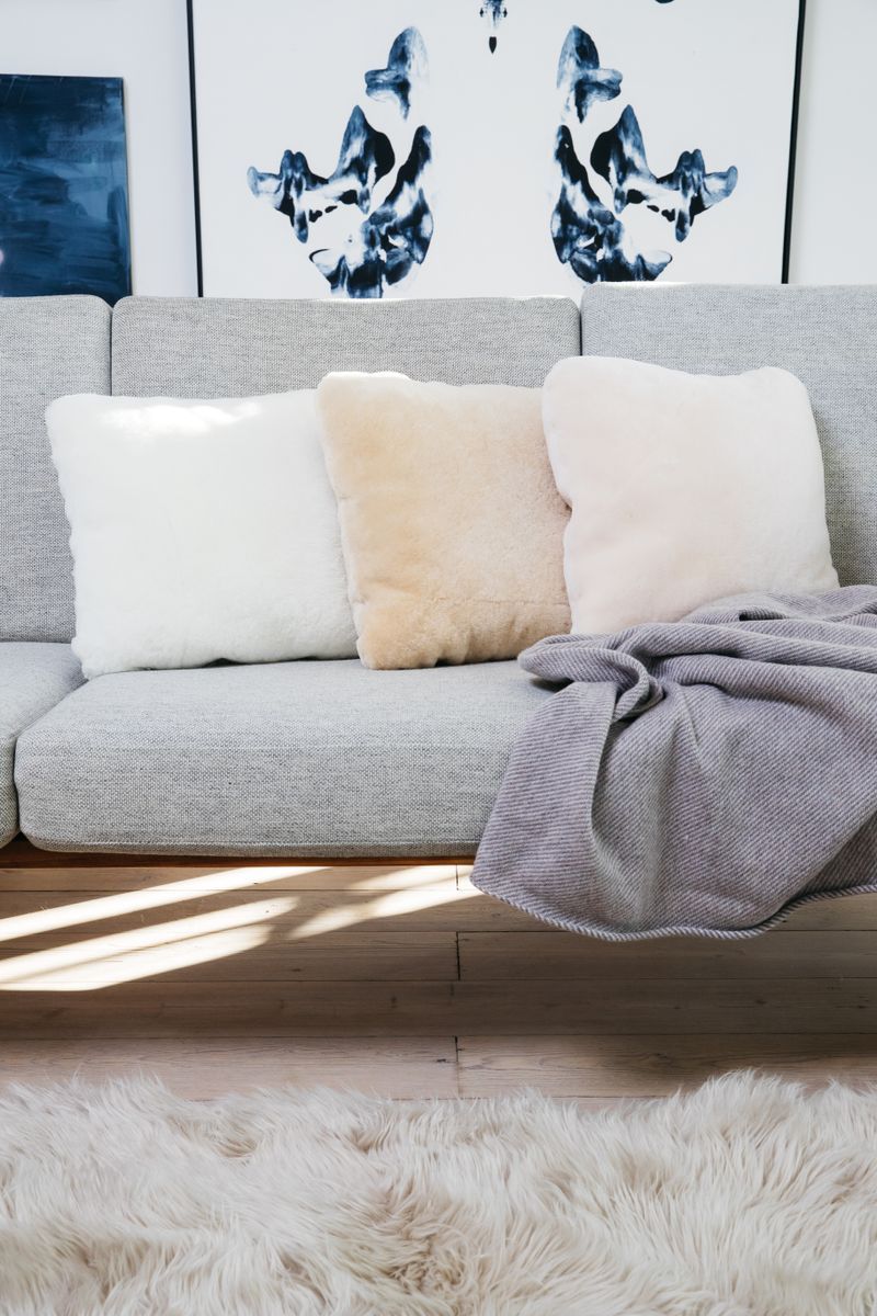 Coussin double face - 50x50 cm