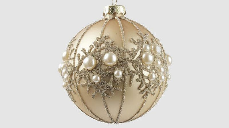 Golden Christmas bauble