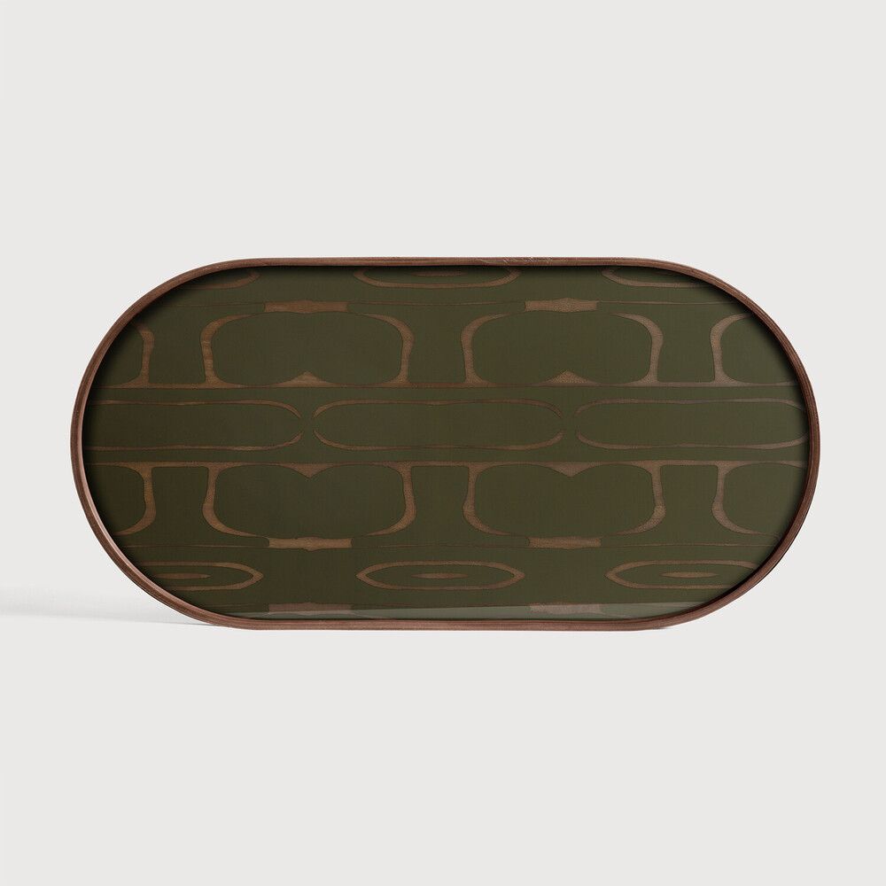 Plateau en verre Second Nature