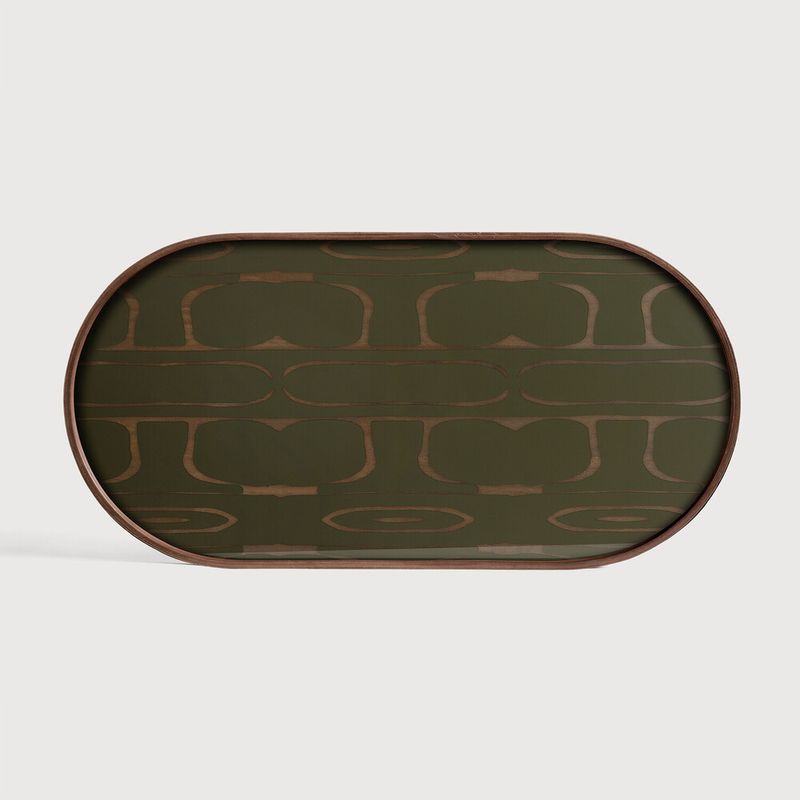 Plateau en verre Second Nature
