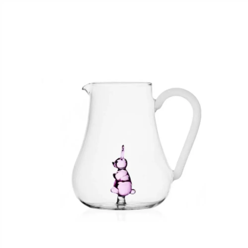 Carafe lapin rose