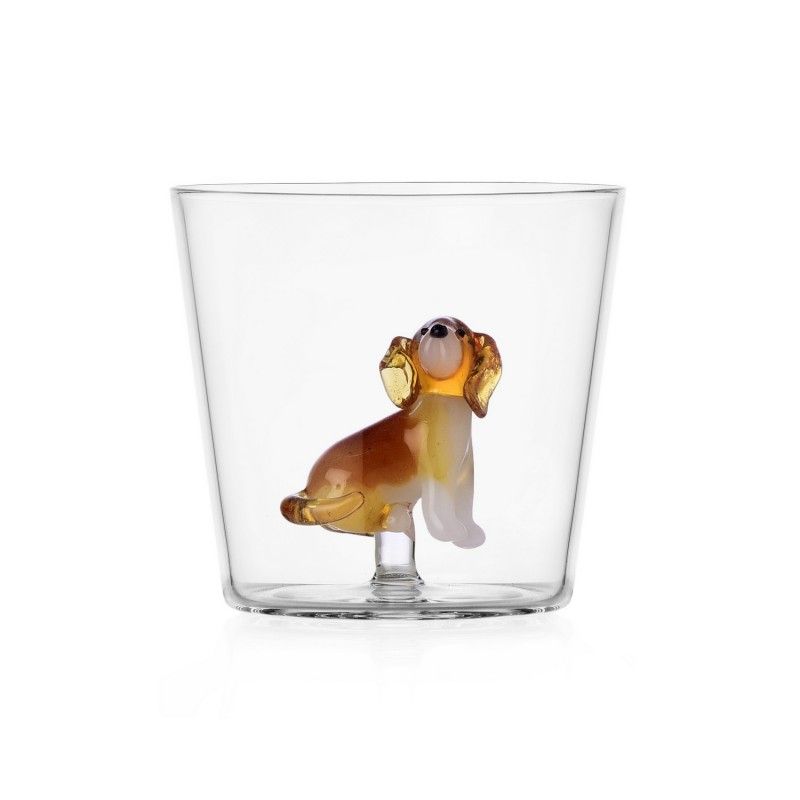 Verre à eau chiens  - Golden Retriever