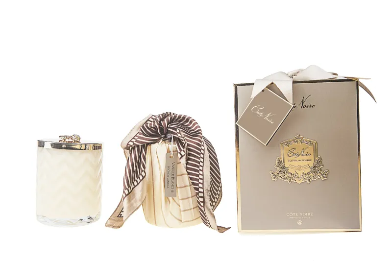 Bougie Herringbone - abeille