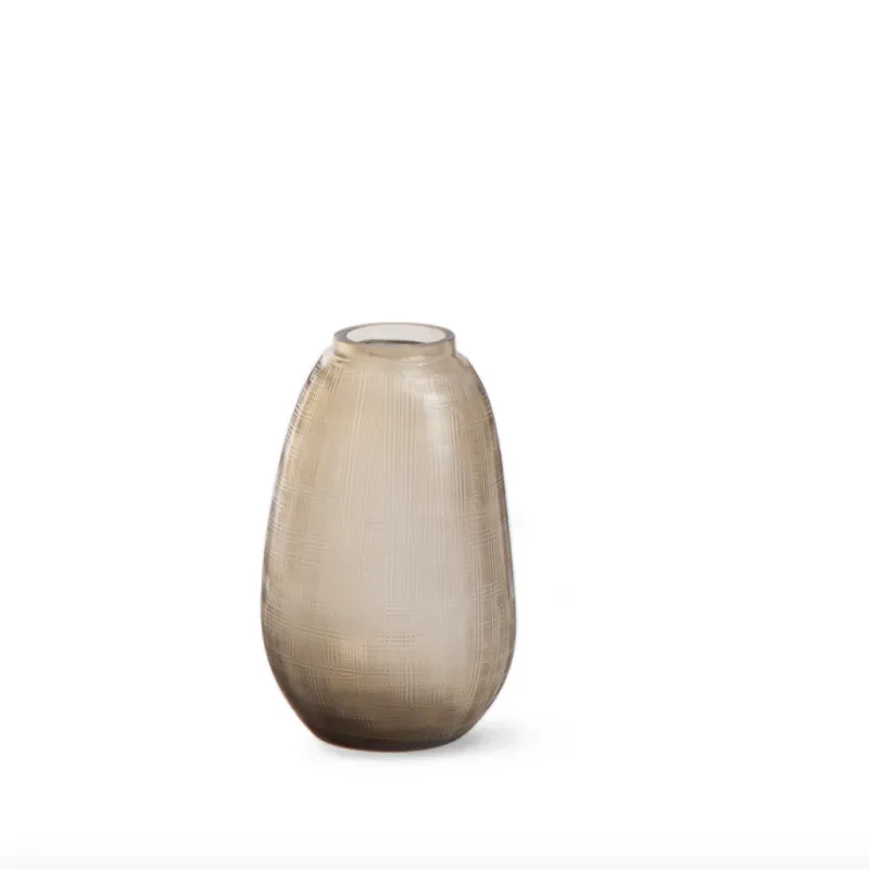 Vase Quilotta gris M