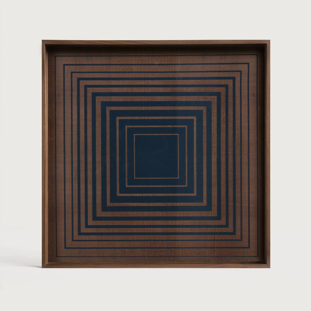 Plateau en verre Squares