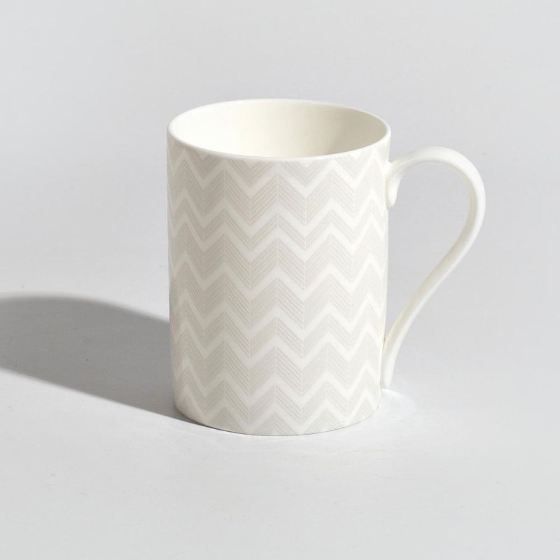 Mug - Zig Zag White - 370 ml