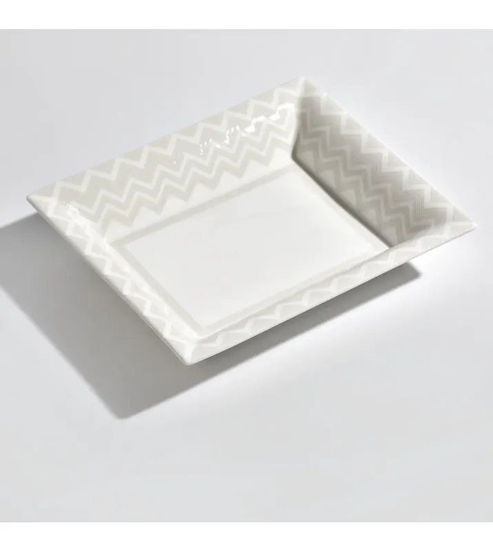 Vide poche - Zig Zag White