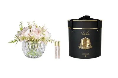 Round Summer Roses Blush