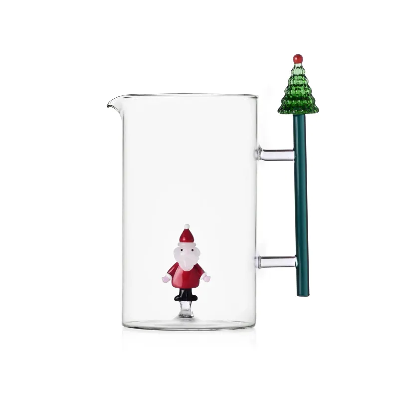 Jug Christmas Tree & Santa Claus
