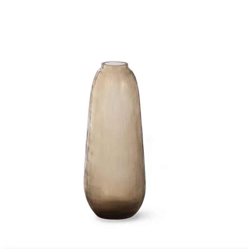 Vase Quilotta gris L