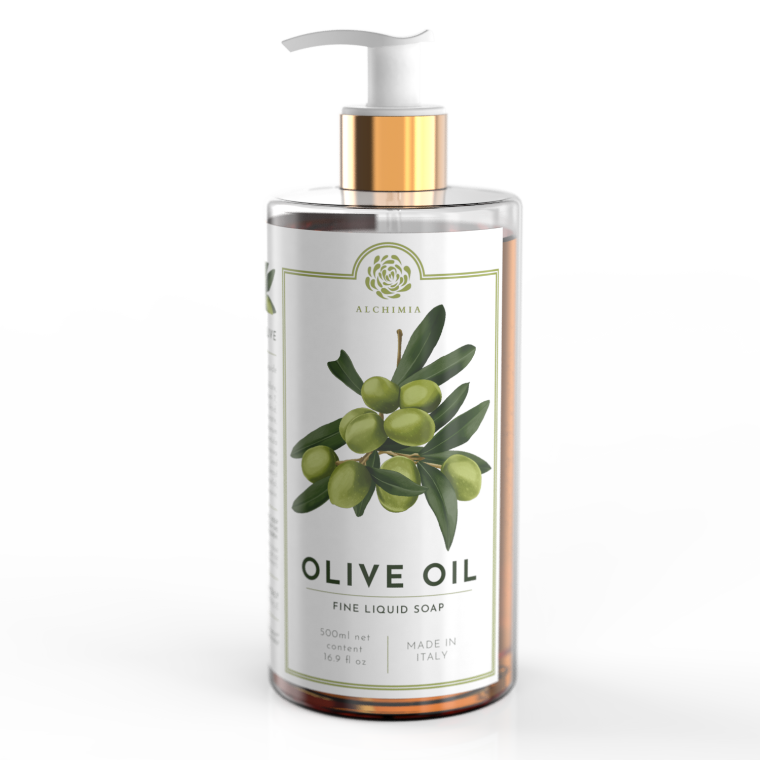 Savon liquide 500 ml, Fragrances: Huile  d'olive