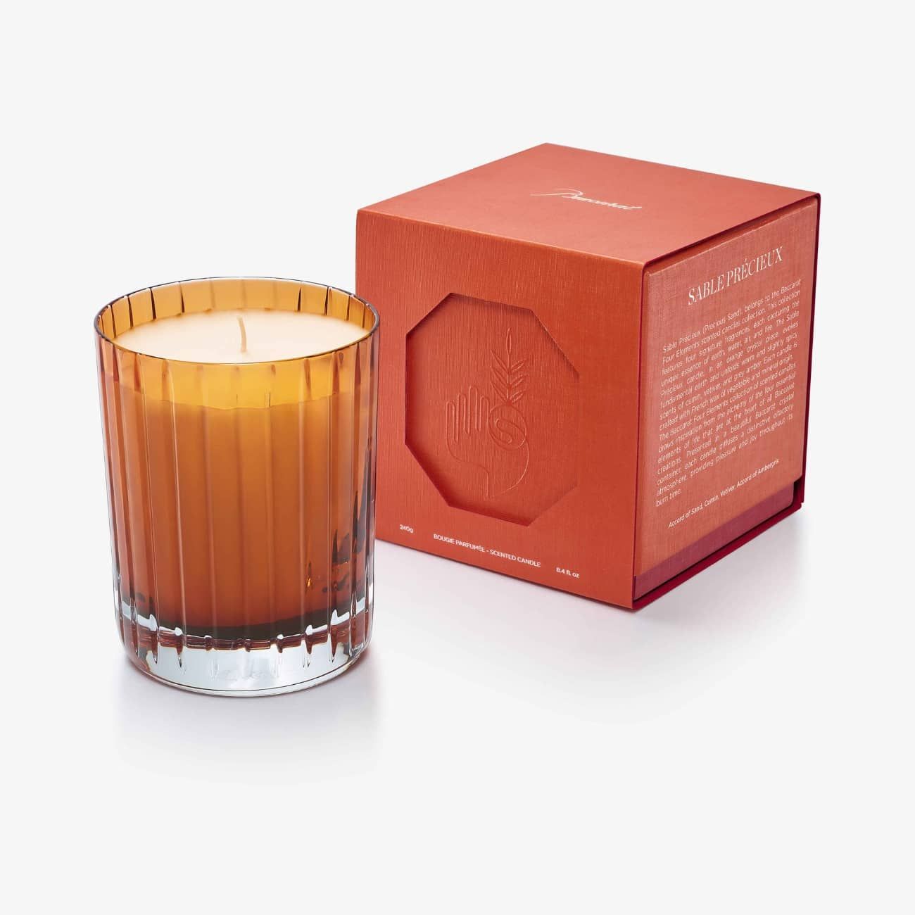 Bougie parfumée sable récieux