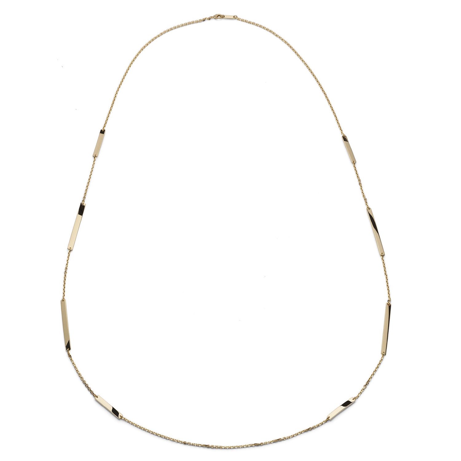 Lux gold long necklace Lux gold long necklace