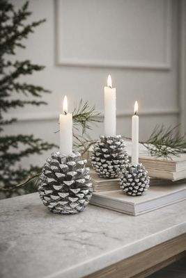 Serafina Candlestick argenté Serafina Candlestick argenté