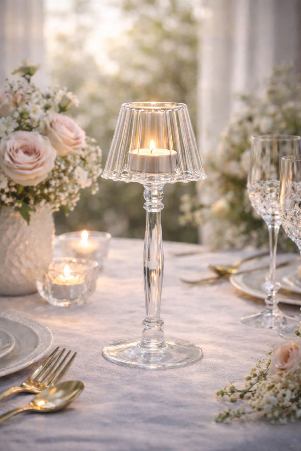 Porte bougie Asteria transparent Porte bougie Asteria transparent