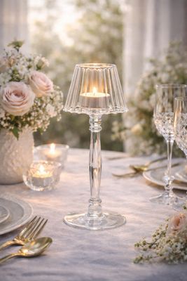 Porte bougie Asteria transparent Porte bougie Asteria transparent