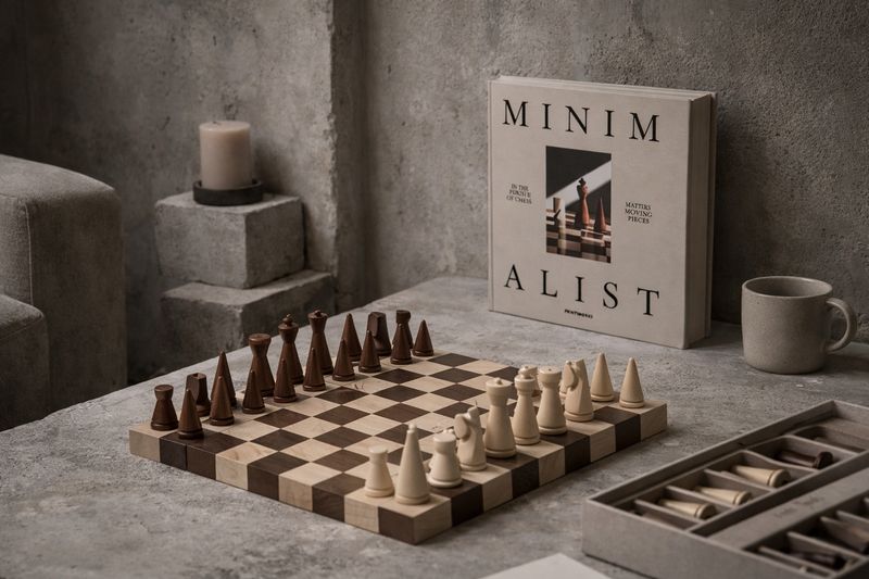 Jeux d'échecs "The minimalist"