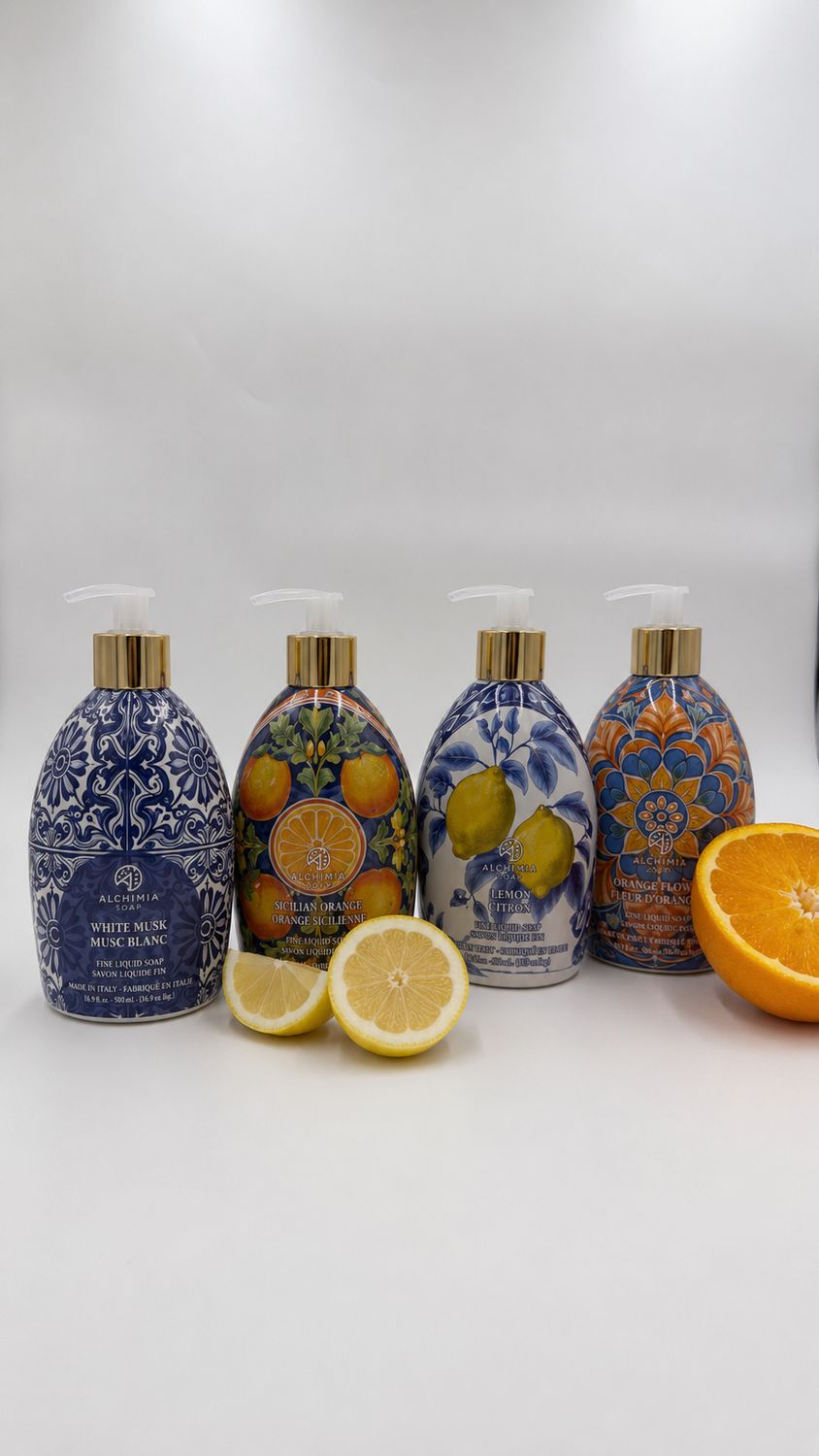 Savon liquide 500ml - Collection Bleu