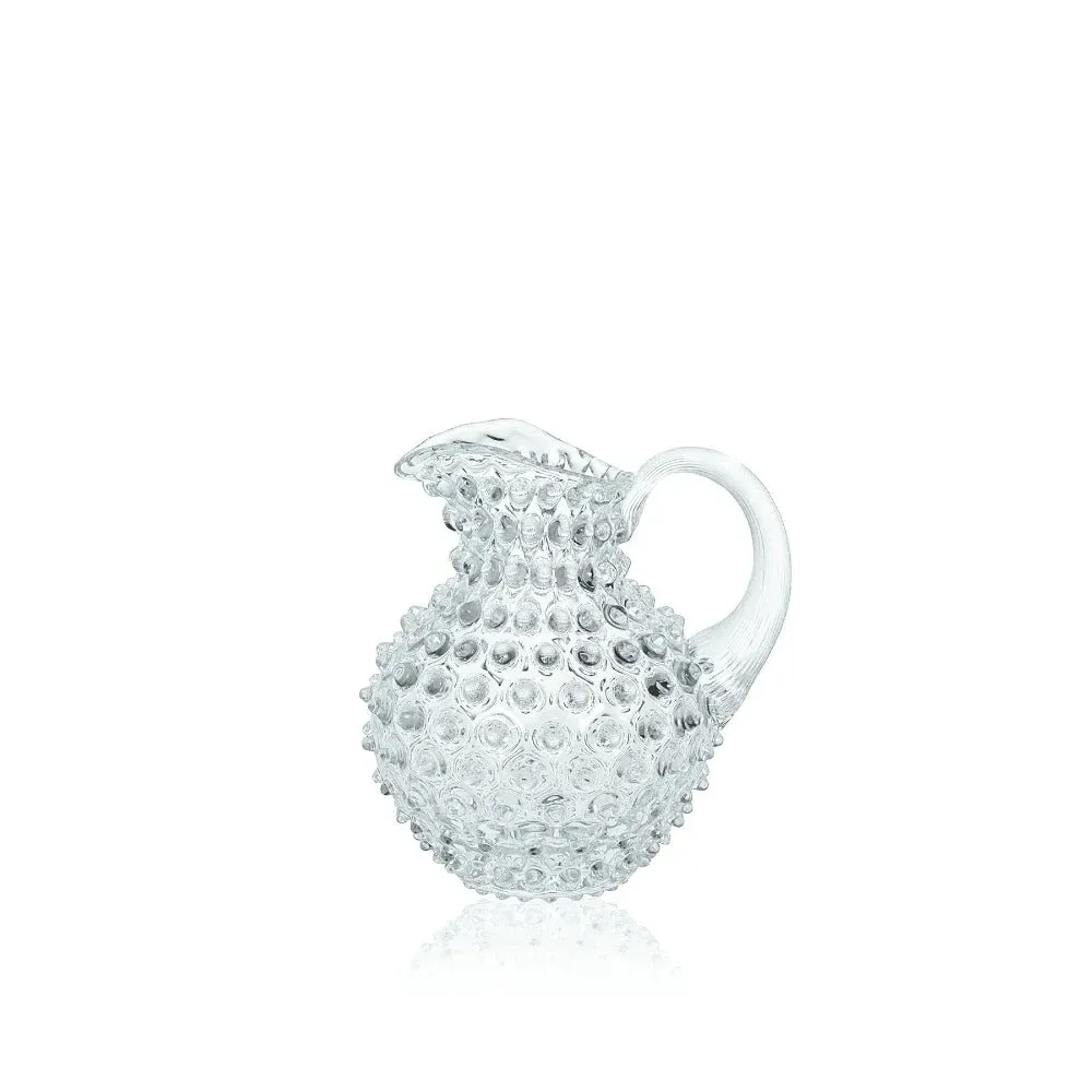 Petit pichet en cristal à motif de clous Petit pichet en cristal à motif de clous