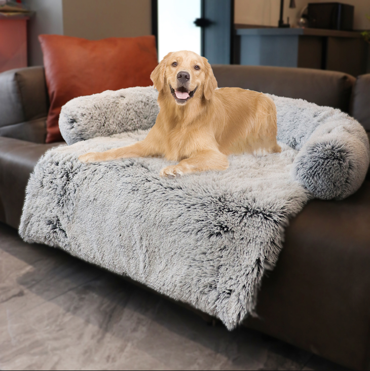 PLUSH DOG BED