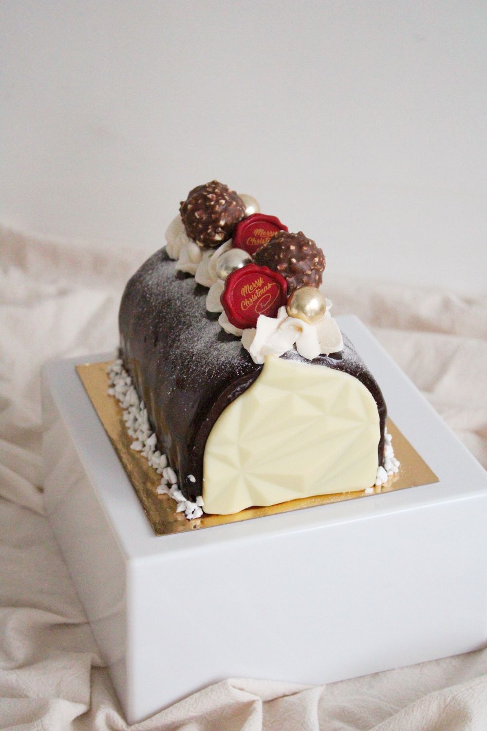 Buche chocolade-praliné