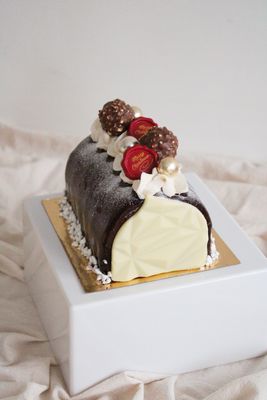 Buche chocolade-praliné