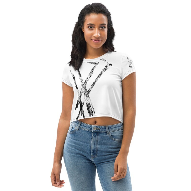 Post Pulse PP All-Over Print Crop Tee