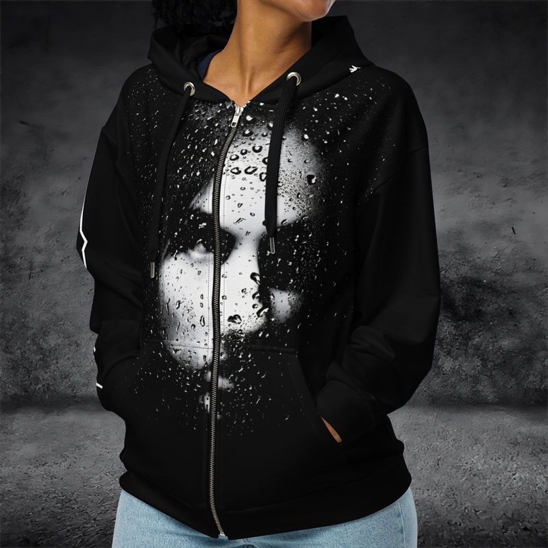 Return to the Halls Post Pulse Zipper Hoodie