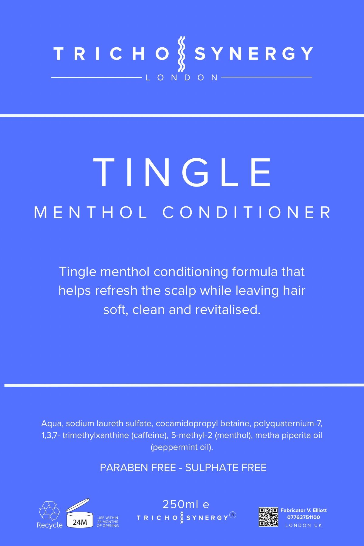 Tingle Menthol Scalp Conditioner