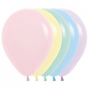 Pastel ballon