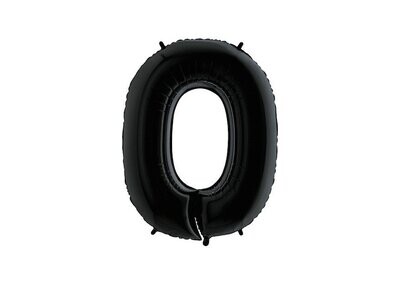 CIJFER 0 / ZWART CIJFER 0 / ZWART