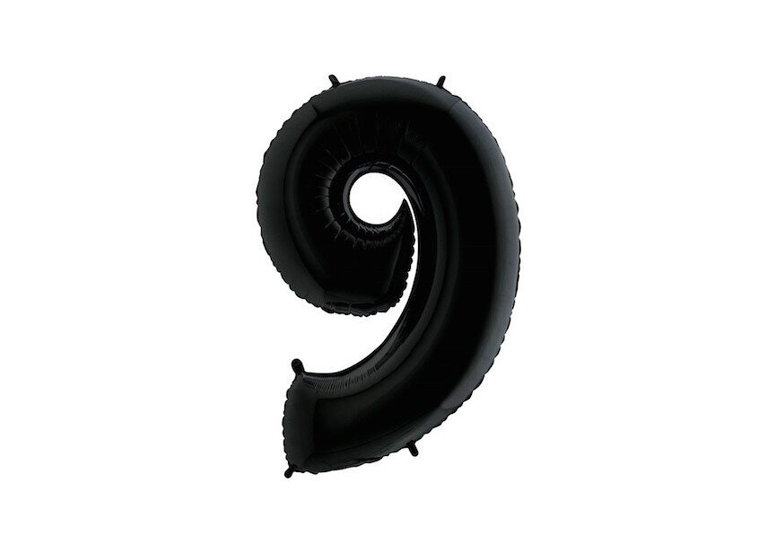 CIJFER 9 / ZWART