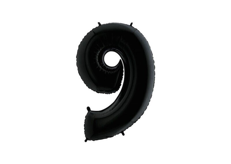 CIJFER 9 / ZWART
