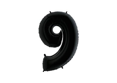 CIJFER 9 / ZWART